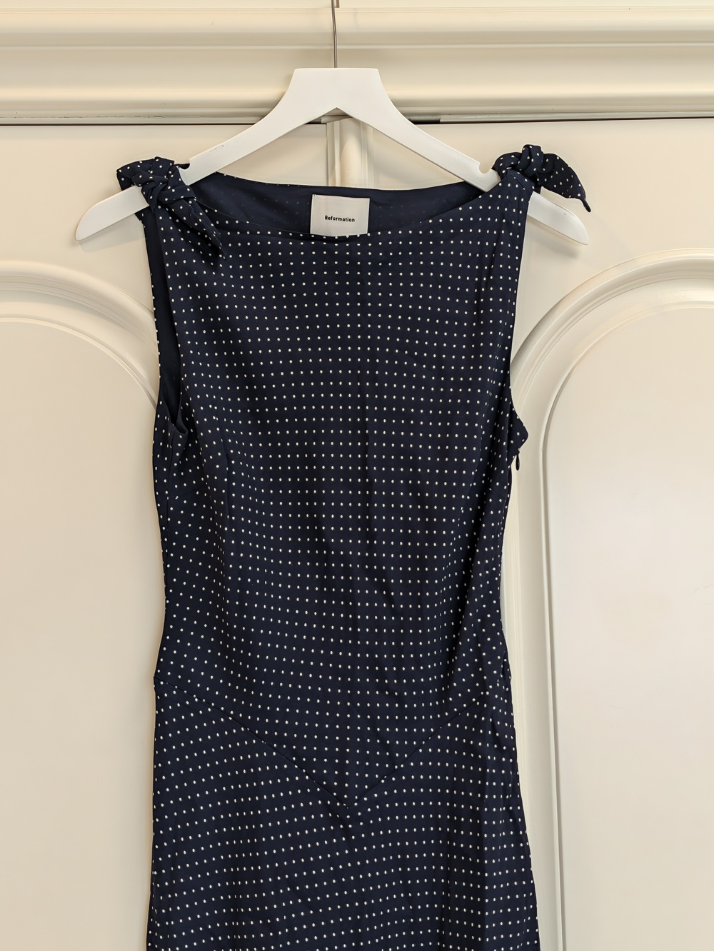 Reformation Sorrel Dress Blue - Size 6